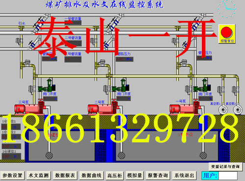 煤礦井下中央泵房自動化排水監控系統 智能儀表賦能安全高效排水